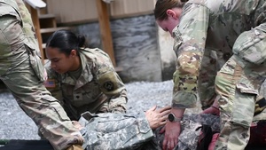 108th MCAS medical training at Fort Indiantown Gap
