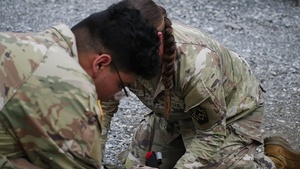 108th MCAS medical training at Fort Indiantown Gap