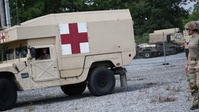 108th MCAS medical training at Fort Indiantown Gap