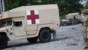 108th MCAS medical training at Fort Indiantown Gap