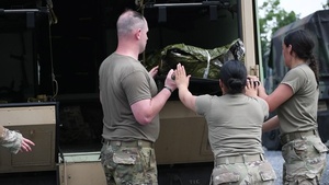 108th MCAS medical training at Fort Indiantown Gap