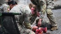 108th MCAS medical training at Fort Indiantown Gap