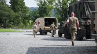 108th MCAS medical training at Fort Indiantown Gap