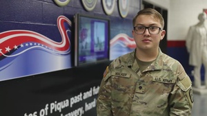 1487th Transportation Company honored during pre-deployment ceremony (A-Roll/Interviews)