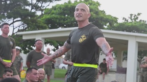 1st MAW SNCOs participate in motivational run