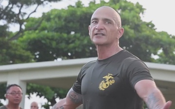 1st MAW SNCOs participate in motivational run