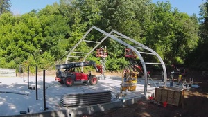 Canton Fire Station frame build in under 30 seconds