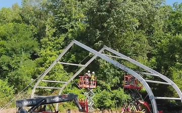 Canton Fire Station frame build in under 30 seconds