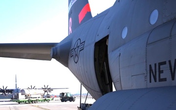 152nd Airlift Wing Modular Airborne Fire Fighting Aircraft and associated personnel activated for firefighting in the Western United States July 14, 2025