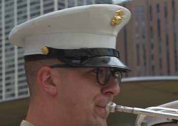 Quantico Marine Brass Band perform at Poolee Function for Chicago Marine Week 2025