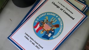 Coast Guard Sector Charleston conducts change of command ceremony