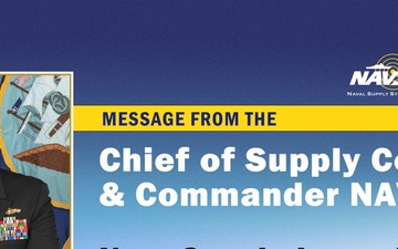 Navy Supply Journal Summer 2025: RADM Epps Message