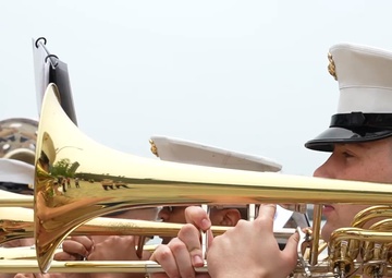 Quantico Marine Brass Band perform at the Commemoration Ceremony for Chicago Marine Week 2025