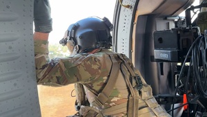 B-Roll: 1st Battalion, 168th General Support Aviation Supports Raven Focus