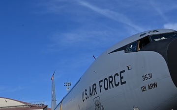 166th Air Refueling Squadron Refuel Marine F-35s
