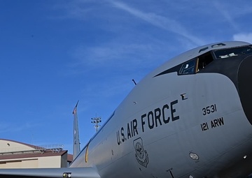 166th Air Refueling Squadron Refuel Marine F-35s