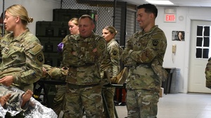Assistant Adjutant General-Army, Brig. Gen. Francis R. Montgomery at culminating training event