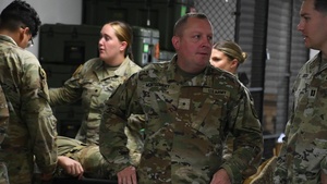 Assistant Adjutant General-Army, Brig. Gen. Francis R. Montgomery at culminating training event