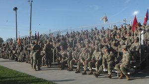 Command Sgt. Maj. Jonathan Reffeor Relinquishment of Responsibility