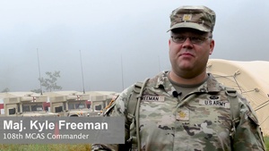 Pennsylvania National Guard medical Soldiers provide Role II care