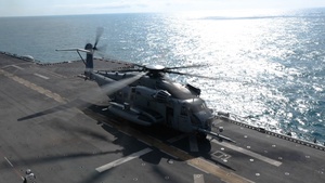 USS Iwo Jima Conducts Flight Operations
