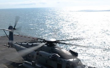 USS Iwo Jima Conducts Flight Operations