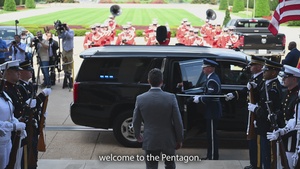 SD Hegseth Hosts Bahrain At Pentagon