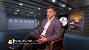 Pete Madrid, Jr, 17th Training Wing Honorary Commander Promotional Video Part 1