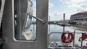 Station Galveston Performs Gun Exercise Training