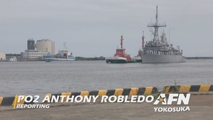 USS Warrior Arrives in Niigata, Japan