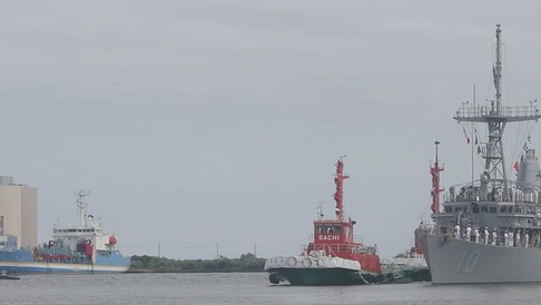 DVIDS - Video - USS Warrior Arrives in Niigata, Japan