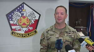Interview: U.S. Army Col. Jesse Chace reflects on his time as U.S. Army Garrison Poland commander