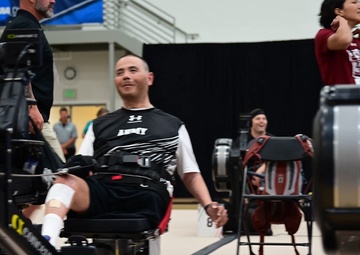 Team Air Force athletes compete in rowing event at 2025 DoD Warrior Games (broll stringer)