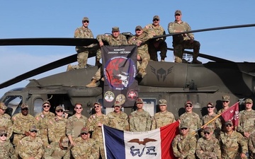 Iowa National Guard aviation unit wraps up Kosovo deployment (BROLL)