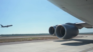 Talisman Sabre 25: AMC Airmen prepare KC-46 for air refueling missions in Australia