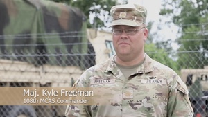 108th MCAS media interviews