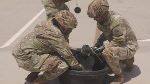 U.S. Soldiers conduct Forward Arming and Refueling Point training at Fort Bliss