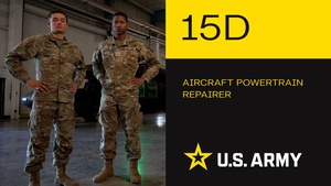 MOS 15D Aircraft Powertrain Repairer