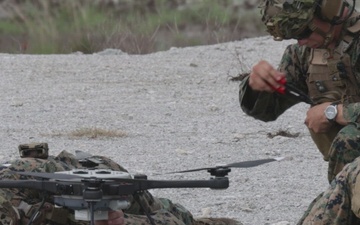 Marines conduct first live-fire test of lethal drone munitions on Camp Lejeune