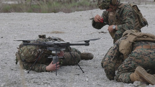 Marines conduct first live-fire test of lethal drone munitions on Camp Lejeune