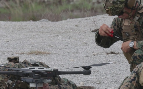 Marines conduct first live-fire test of lethal drone munitions on Camp Lejeune