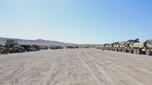 Florida Army National Guard Prepares Gear at NTC Ahead of Training Exercise B-Roll