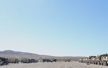 Florida Army National Guard Prepares Gear at NTC Ahead of Training Exercise B-Roll