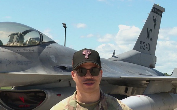 Master Sgt. Eric "Rico" Anderson - Philadelphia Phillies Shout-out