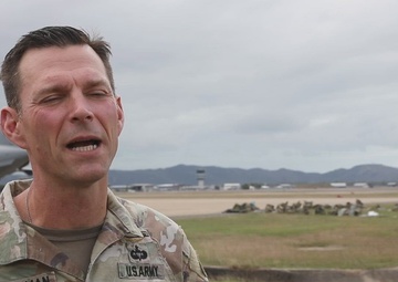 U.S. Army Col. Brian H. Weightman Joint Airborne operation Talisman Sabre