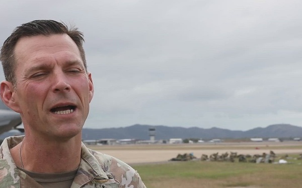 U.S. Army Col. Brian H. Weightman Joint Airborne operation Talisman Sabre