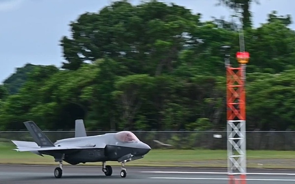 F-35’s arrive at Palau for REFORPAC