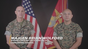US Marine Corps Installations Pacific Focusing on Safety
