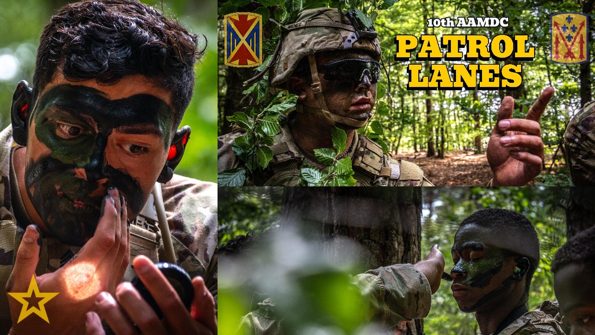 U.S. Army video features air defenders with Headquarters and Headquarters Battery, 10th Army Air and Missile Defense Command, HHB, 52D Air Defense Artillery Brigade, 5th Battalion, 7th Air Defense Artillery, 5th Battalion, 4th Air Defense Artillery, 1st Battalion, 57th Air Defense Artillery, and 11th Missile Defense Battery conducting patrol lanes for the 2025 Best Squad Competition June 11, 2025, on Rhine Ordnance Barracks, Germany. The week-long competition will assess each squad on their technical and tactical proficiency, as well as their ability to work as a disciplined and cohesive team (U.S. Army video by Sgt. Yesenia Cadavid).