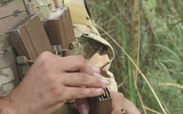 B-Roll: 173rd Airborne Brigade Soldiers conduct M4 Carbine range to prepare for Expert Soldier and Expert Infantry Badge